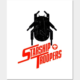 Starship troopers t-shirt Posters and Art